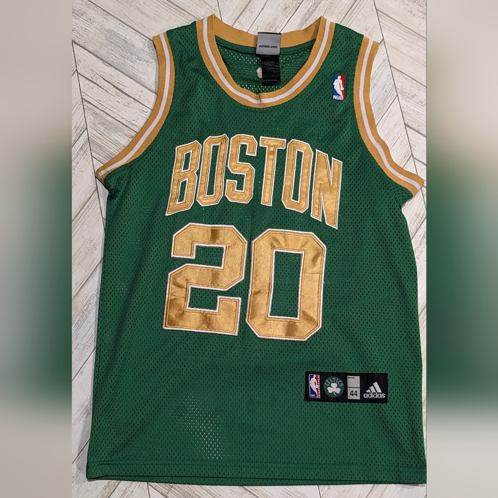 Vintage Adidas Boston Celtics Ray Allen Jersey